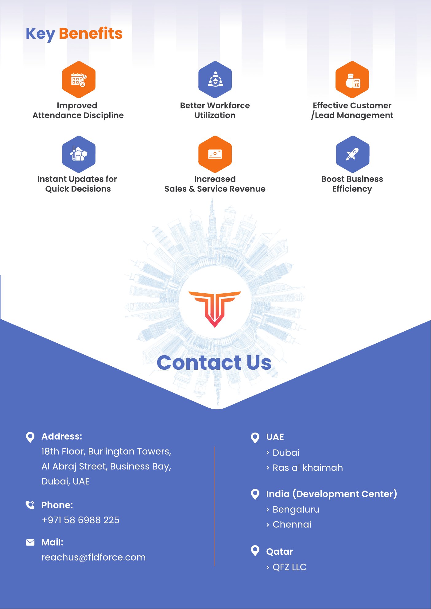 FldForce Key Benefits