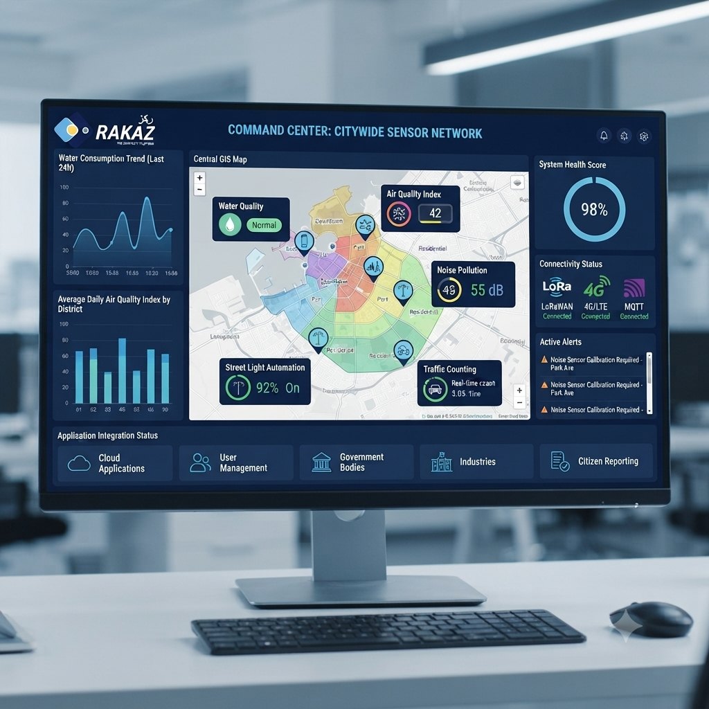 Rakaz analytics and reporting view