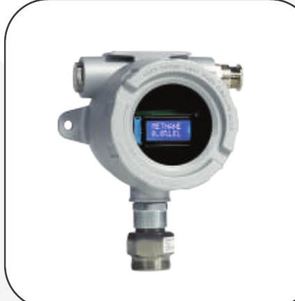 Industrial gas detector for VOC and pollutant sensing