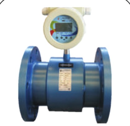 Electromagnetic flow meter for pipeline flow measurement