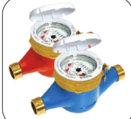 Smart water meter for automated consumption metering