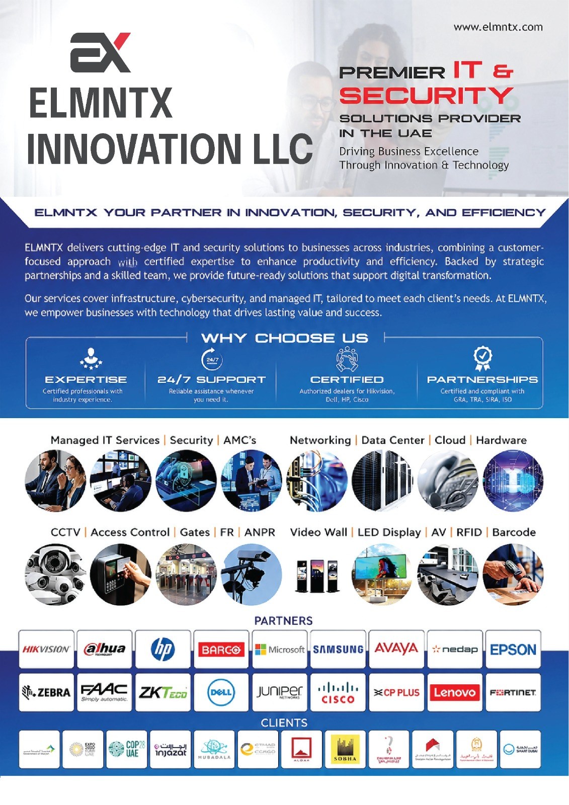 ELMNTX IT Services Overview Brochure